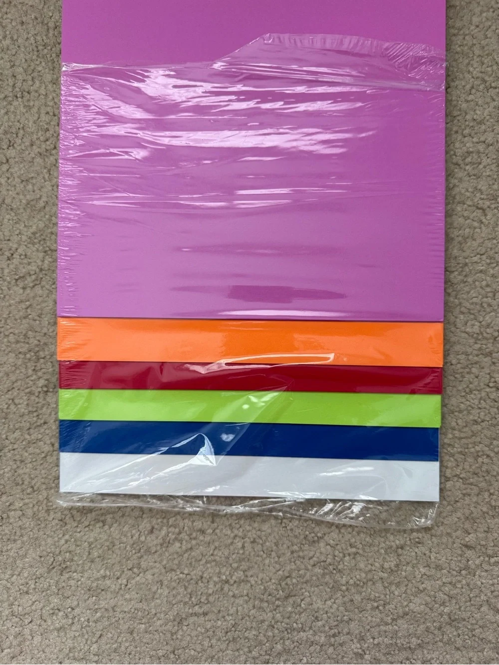 Astrobrights Assorted Neon Cardstock - Multicolor & Double-sided